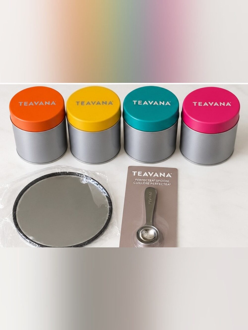 Teavana Tea Containers
